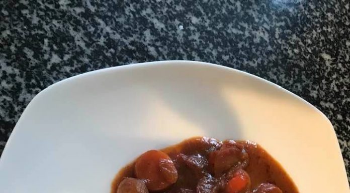 Deer Chunks Stifado, a Recipe by Captain Tatsis…