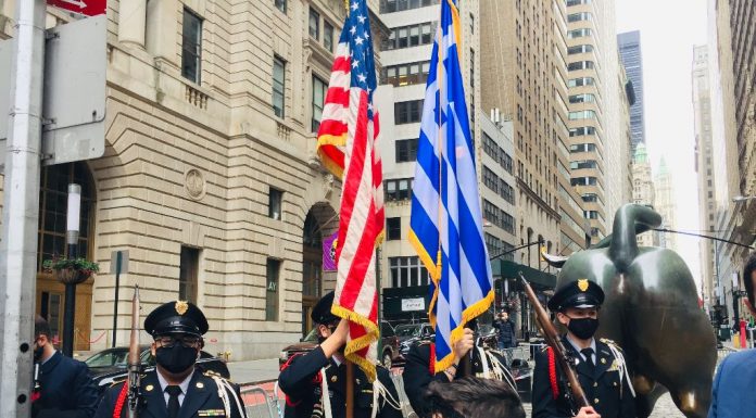 At Bowling Green, New York Celebrates 200 Years From the Greek Revolution