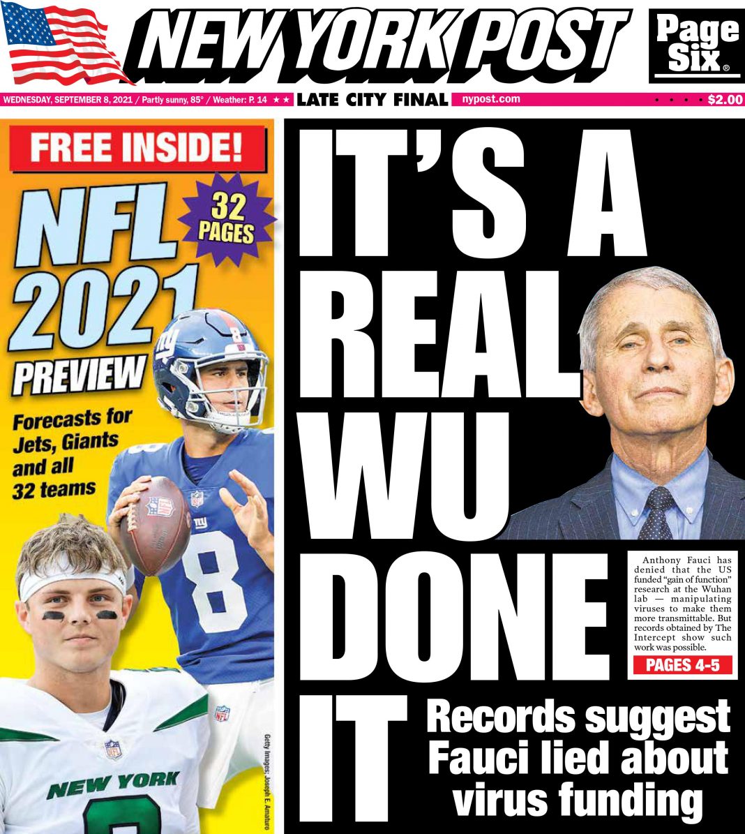 NY POST FAUCI