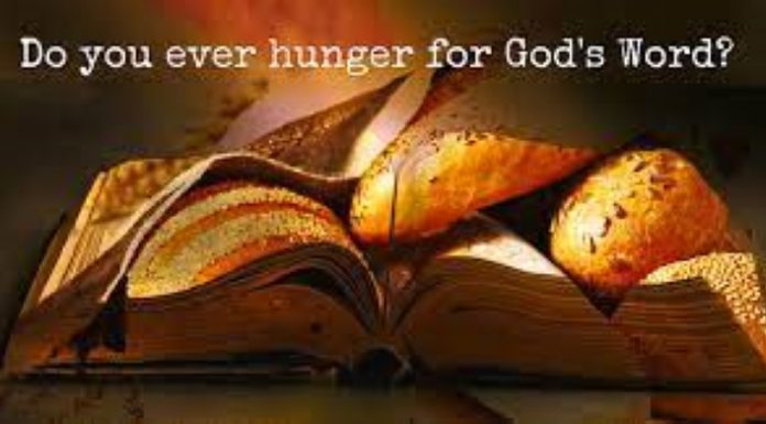 Hunger for God’s Holy Word