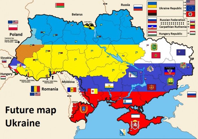 FUTURE MAP OF UKRAINE