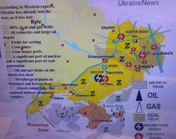 UKRAINE LOST MAP