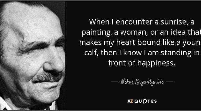 An Anchor Of Sanity In Our Troubled Times: Wisdom By Nikos Kazantzakis