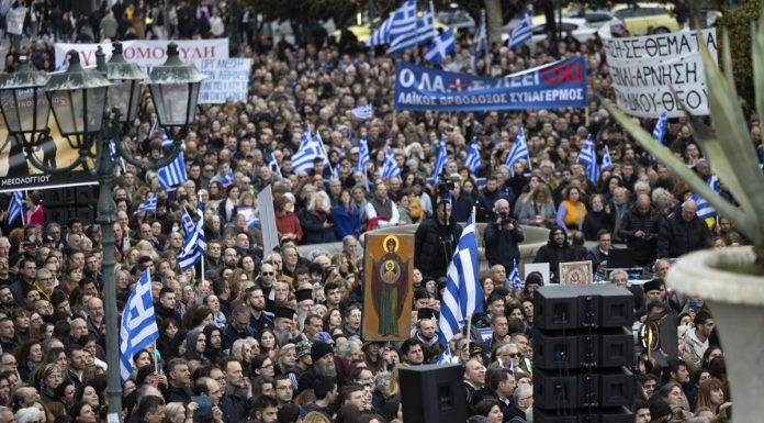 Against the Will of the People, Corrupt Greek Politicians Pass Same Sex Law (EN-GR)