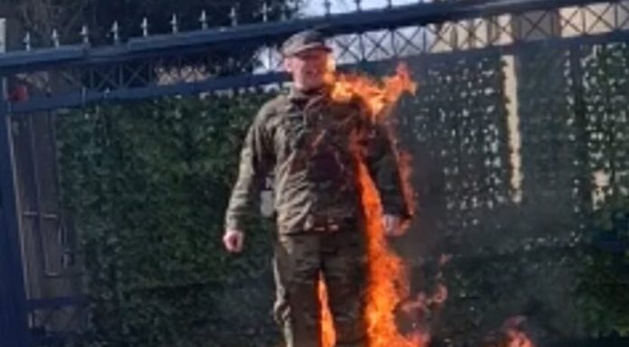 US Airman Aaron Bushnell Sets Himself On Fire Protesting Gaza Genocide