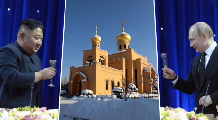 Vladimir Putin Visits An Orthodox Church In North Korea
