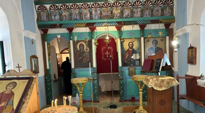 Στο πανηγύρι του Αγίου Παντελεήμονα στον Λούκομο της Χίου
