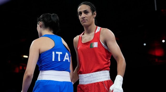 Global Outcry For Italian Female Boxer Knocked Down In Olympics By Biological Male!! (EN-GR)