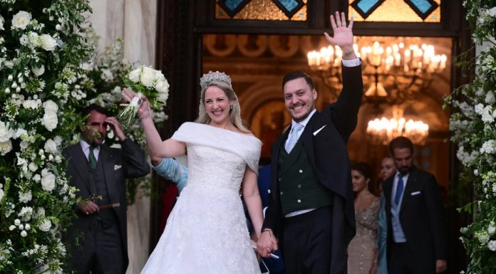 A Royal Wedding In Greece After A Long Time: Princess Theodora & Matthew Kumar