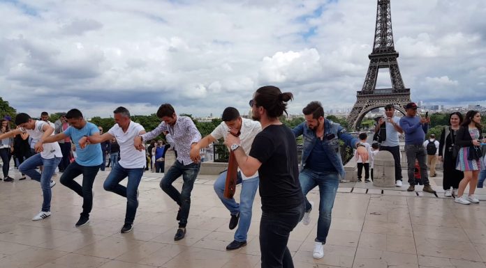 Hellenism Never Dies: Pontians From Samsun Dance In Front Of Eiffel Tower