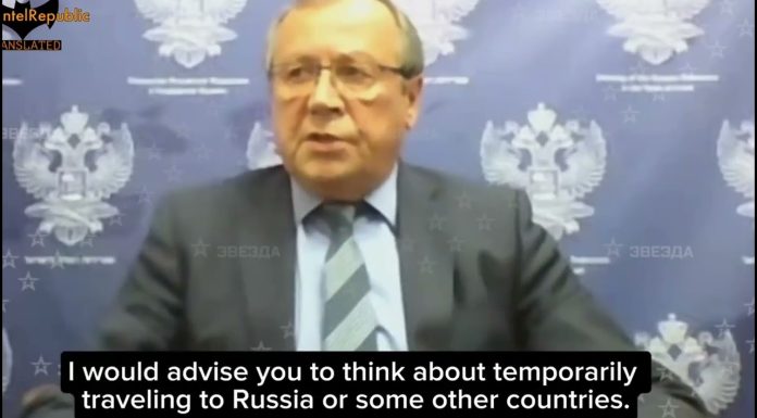 Russia Urges Its Citizens To Leave Israel