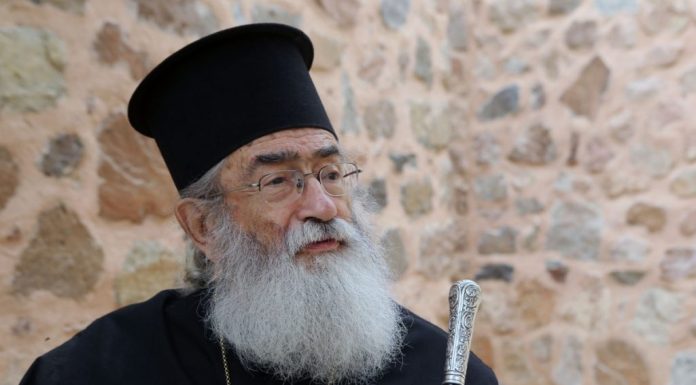 Archbishop Damianos of Sinai Asks For the Intervention of Greek Parliament