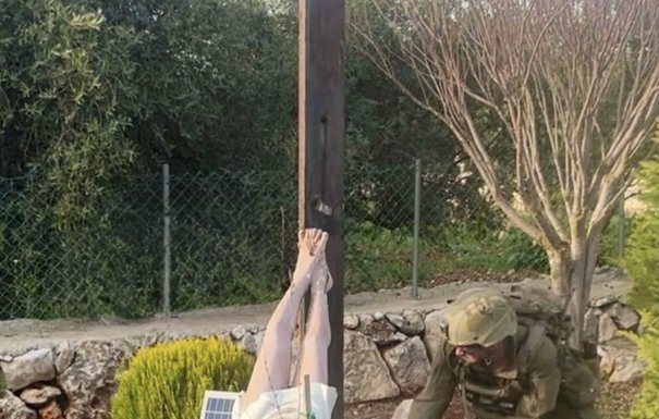 Sacrilege in Southern Lebanon: Israeli Soldier Destroys A Statue of Christ With a Hammer!