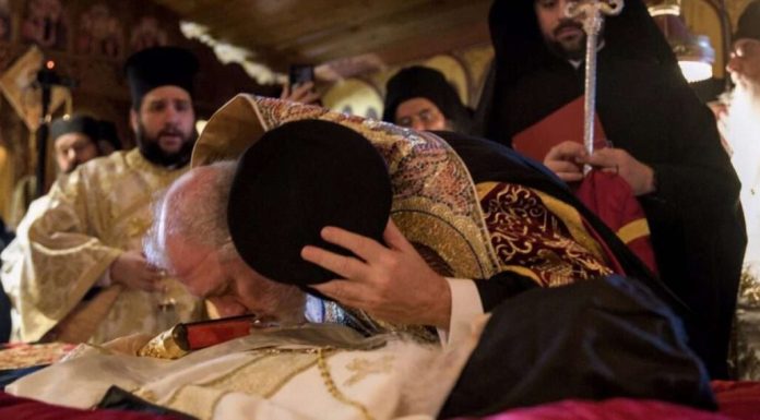 The Death and Funeral of Geronda Joseph, Abbot Of St. Nektarios