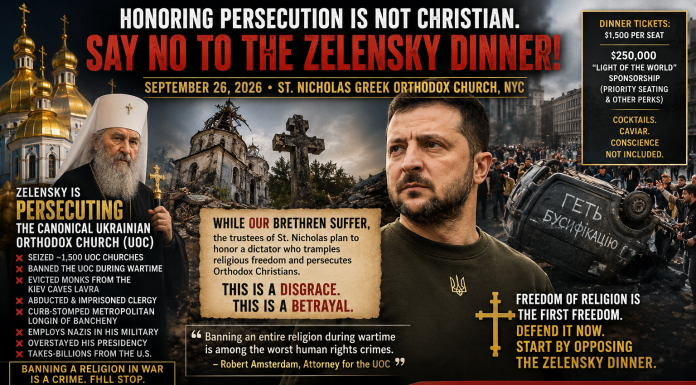Sign the Petition Against Honoring Zelensky…
